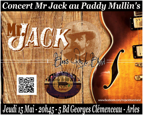 Mr Jack en concert au Paddy Mullin\'s