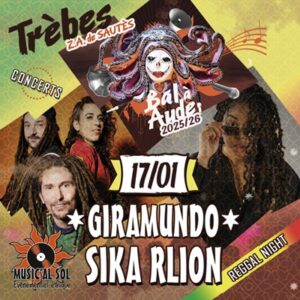Reggal Night – Concerts de GIRAMUNDO + SIKA RLION